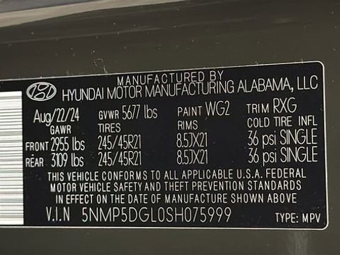 Used 2025 Hyundai Santa Fe Calligraphy image 28