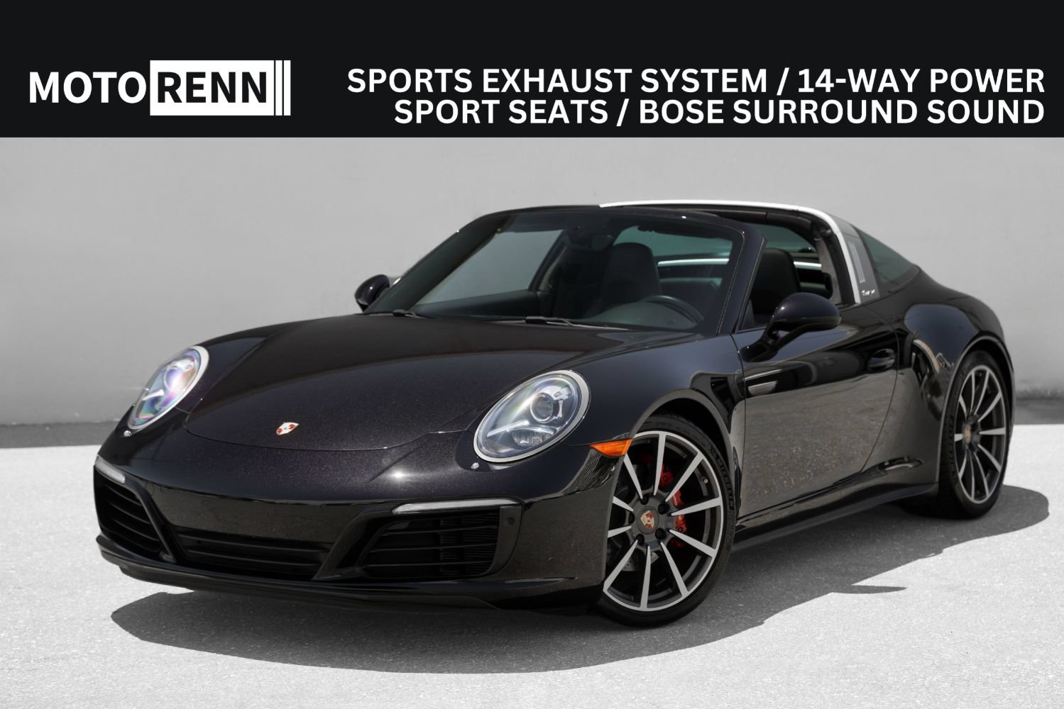 Used 2017 Porsche 911 Targa 4 AWD/4WD image 1