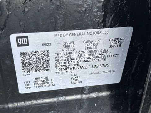 Certified 2023 Chevrolet Traverse Premier w/ Redline Edition image 18