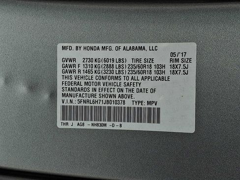 Used 2018 Honda Odyssey EX-L image 27