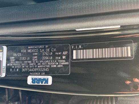 Used 2023 Kia Forte GT-Line w/ GT-Line Technology Package FWD image 36