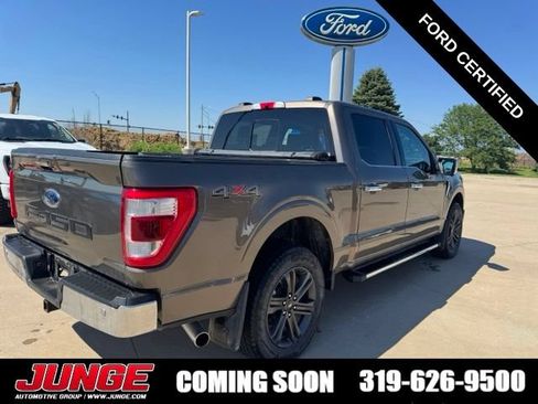 Certified 2021 Ford F150 Lariat w/ Equipment Group 502A High AWD/4WD image 3