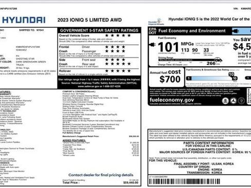 Used 2023 Hyundai Ioniq 5 Limited image 26