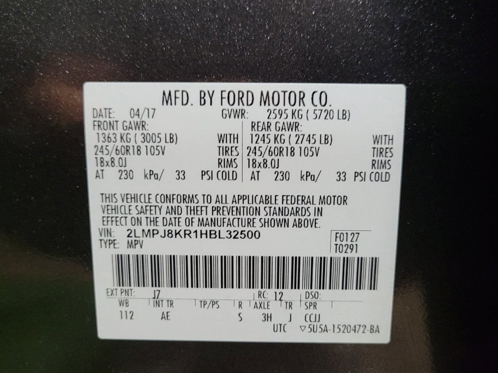 Used 2017 Lincoln MKX Select w/ Select Plus Package AWD/4WD image 33