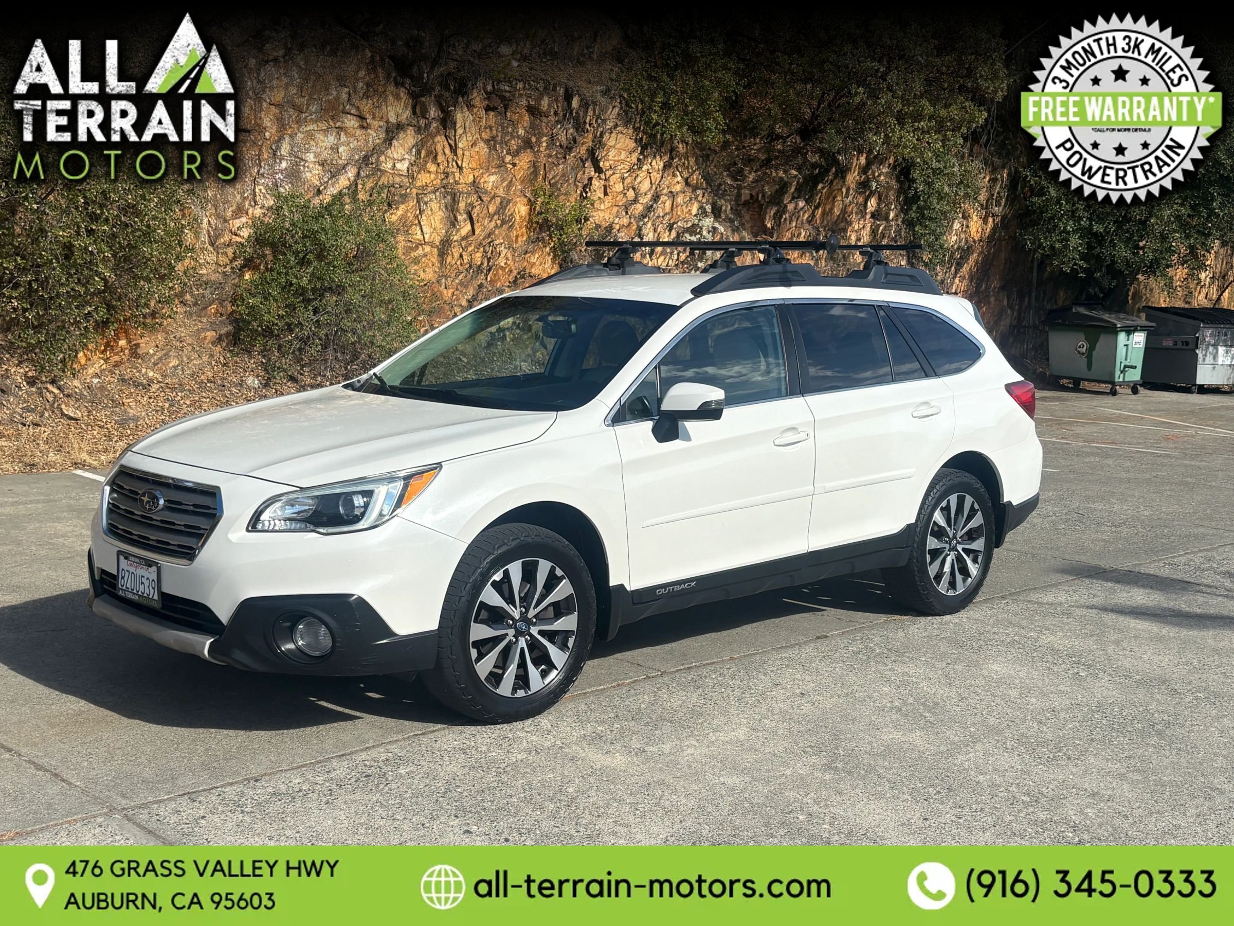 Used 2015 Subaru Outback 2.5i Limited w/ Protection Package #1 AWD/4WD image 1