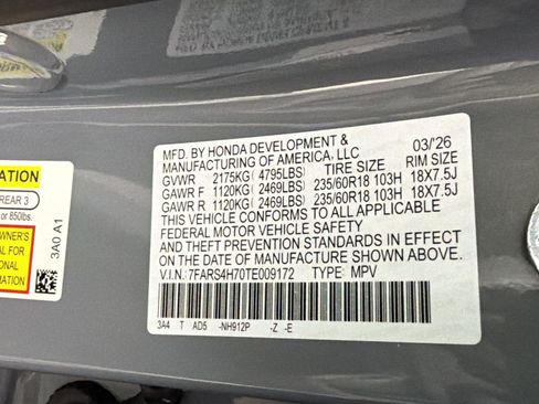 New 2026 Honda CR-V EX-L image 19