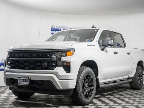 New 2026 Chevrolet Silverado 1500 Custom w/ Turbomax Blackout Package image 3