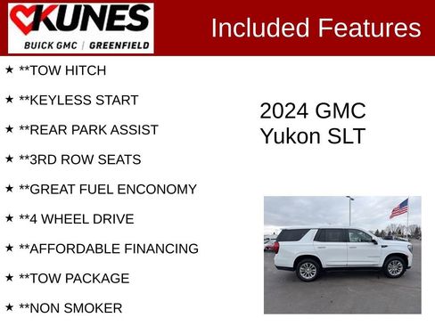Used 2024 GMC Yukon SLT image 3