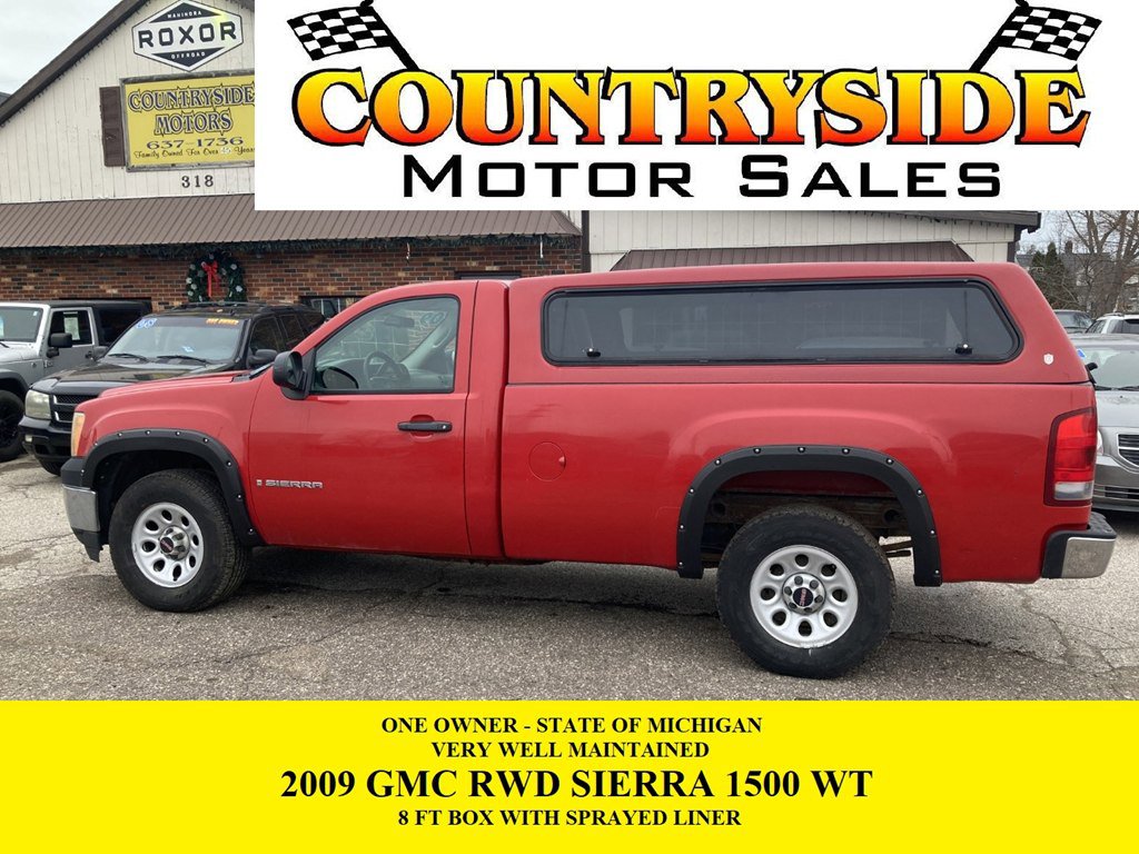 Used 2009 GMC Sierra 1500 W/T RWD image 1