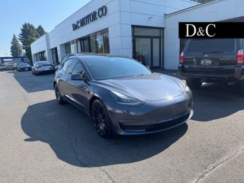Used 2023 Tesla Model 3 Performance AWD/4WD image 1