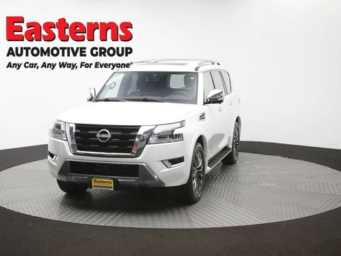 Used 2023 Nissan Armada Platinum w/ Captain's Chairs Package AWD/4WD image 61