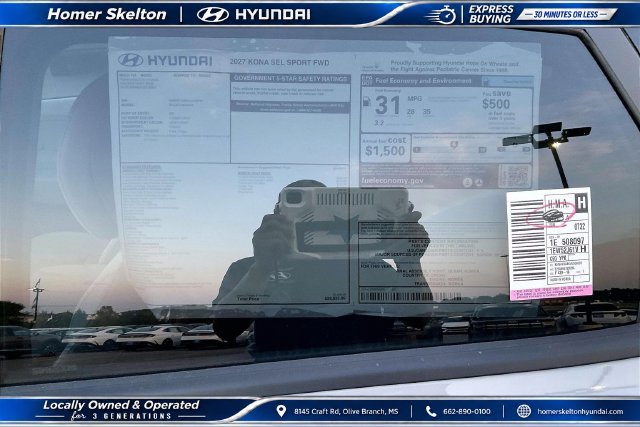 New 2027 Hyundai Kona SEL Sport FWD image 15