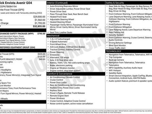 Used 2026 Buick Envista Avenir FWD image 2