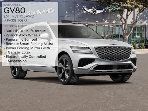 New 2026 Genesis GV80 2.5T Prestige image 3