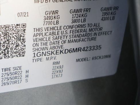 Used 2021 Chevrolet Suburban RST image 46