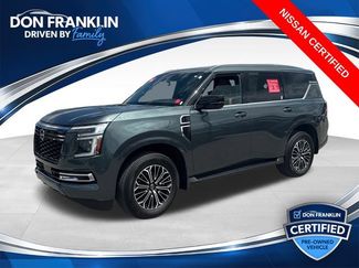 Certified 2025 Nissan Armada SL w/ Captain's Chari Seat Package AWD/4WD 360° Tour