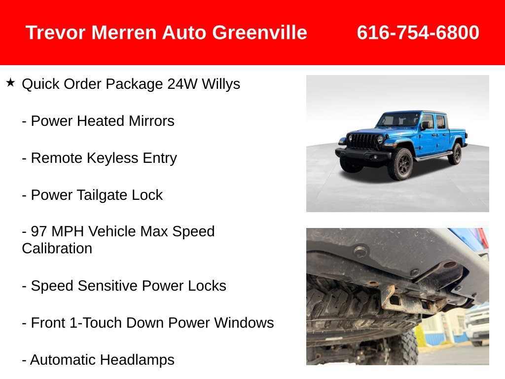 Used 2022 Jeep Gladiator Sport AWD/4WD image 26