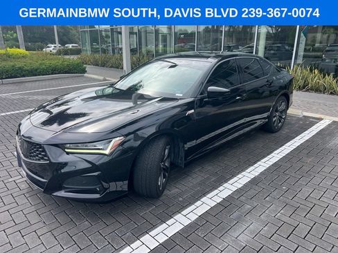 Used 2022 Acura TLX w/ A-SPEC Pkg FWD image 1