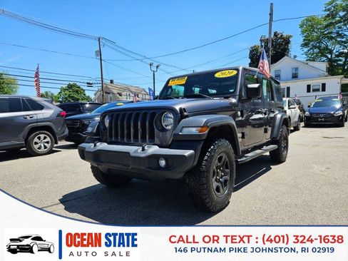Used 2020 Jeep Wrangler Unlimited Sport AWD/4WD image 1