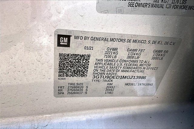 Used 2021 GMC Sierra 1500 SLT AWD/4WD image 29
