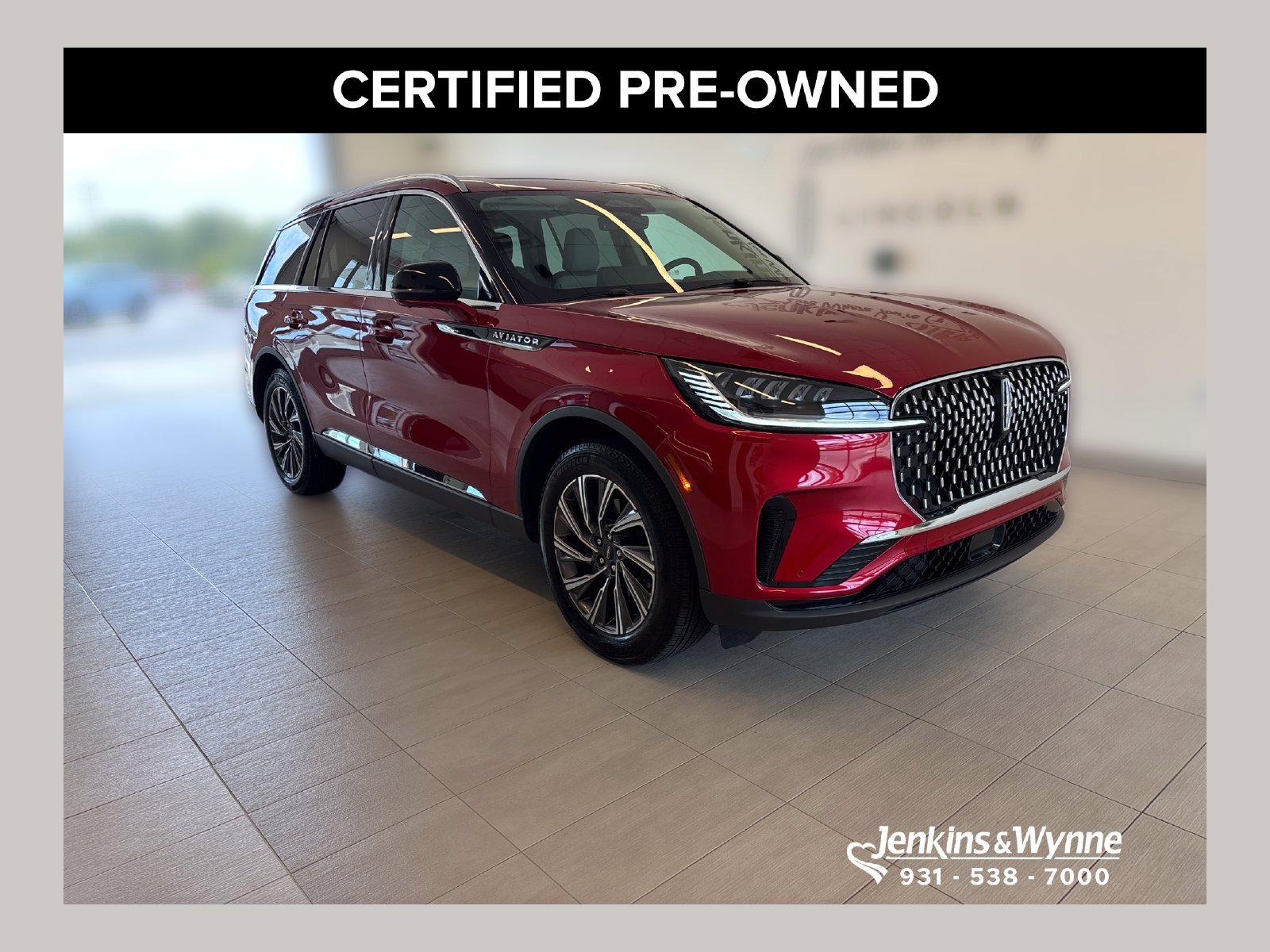 Certified 2026 Lincoln Aviator AWD image 1