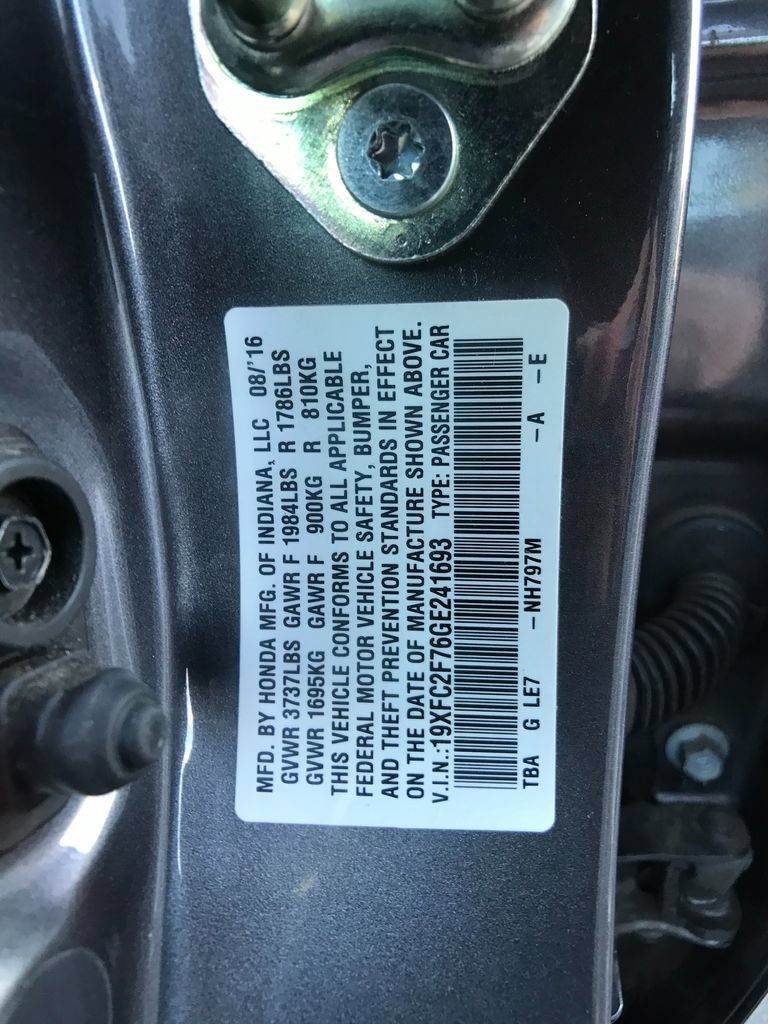 Used 2016 Honda Civic EX image 15