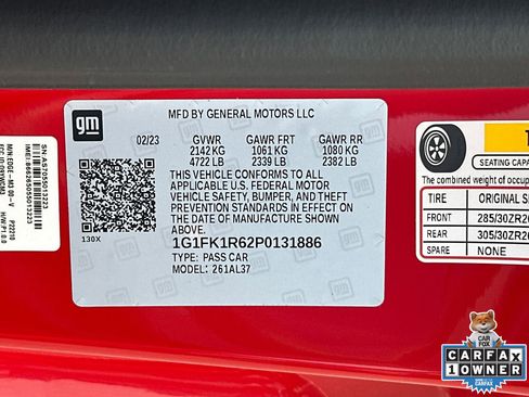 Used 2023 Chevrolet Camaro ZL1 image 32