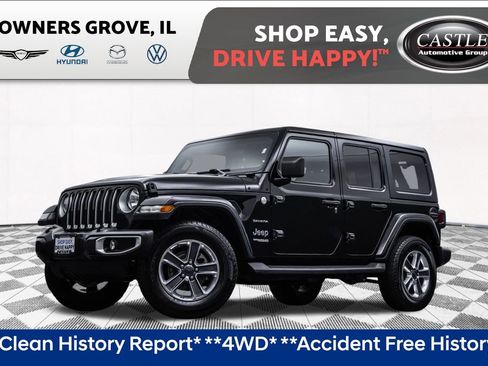 Used 2020 Jeep Wrangler Unlimited Sahara AWD/4WD image 1