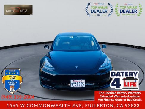 Used 2018 Tesla Model 3 Long Range RWD image 2