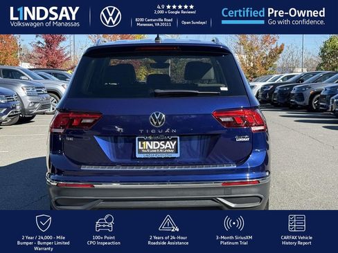 Certified 2022 Volkswagen Tiguan SE image 4