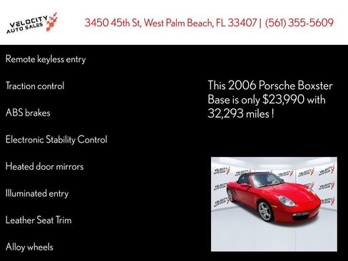Used 2006 Porsche Boxster RWD image 19