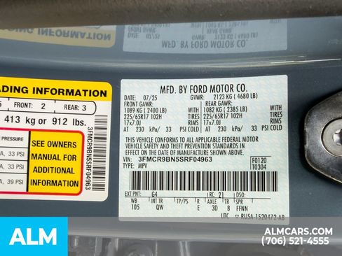 Used 2025 Ford Bronco Sport Big Bend AWD/4WD image 24