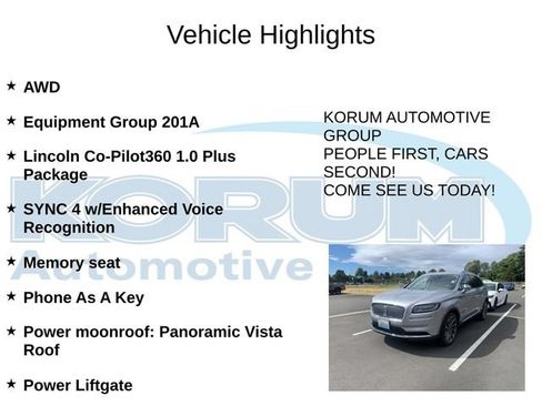Used 2023 Lincoln Nautilus Reserve w/ Equipment Group 201A AWD/4WD image 4