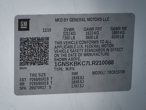 Used 2020 Chevrolet Tahoe LT AWD/4WD image 35