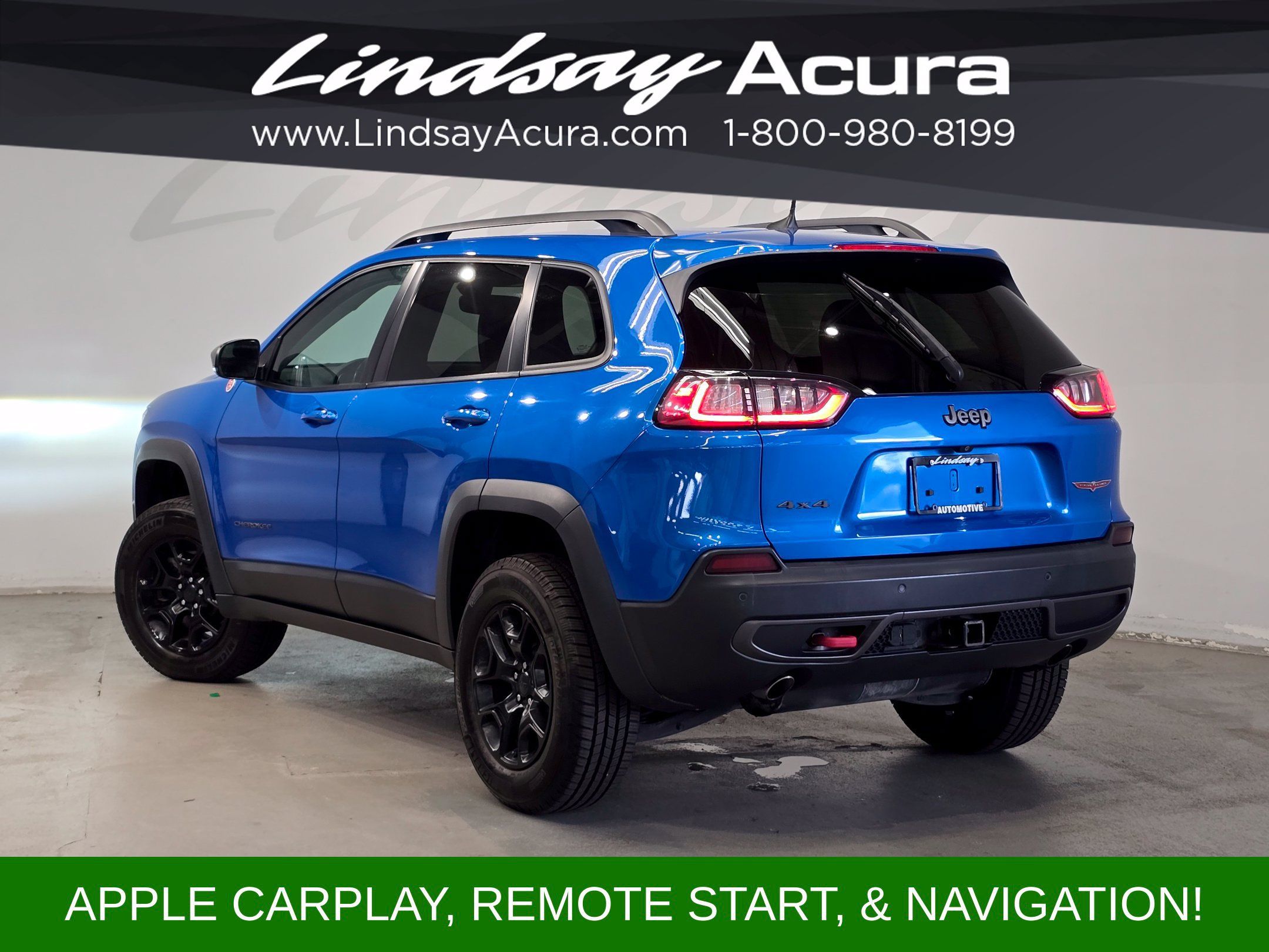 Used 2019 Jeep Cherokee Trailhawk w/ Cold Weather Group AWD/4WD image 4