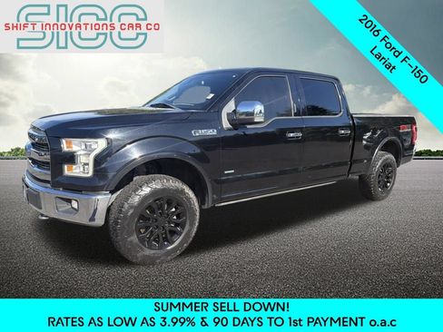 Used 2016 Ford F150 Lariat w/ Equipment Group 502A Luxury AWD/4WD image 1