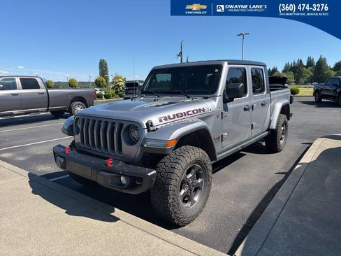 Used 2020 Jeep Gladiator Rubicon w/ LED Lighting Group AWD/4WD image 1