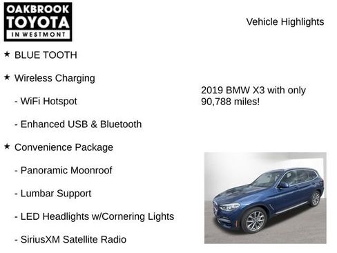 Used 2019 BMW X3 xDrive30i AWD/4WD image 8