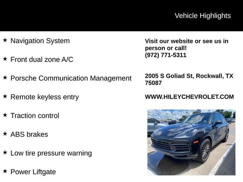 Used 2023 Porsche Cayenne Platinum Edition AWD/4WD image 8