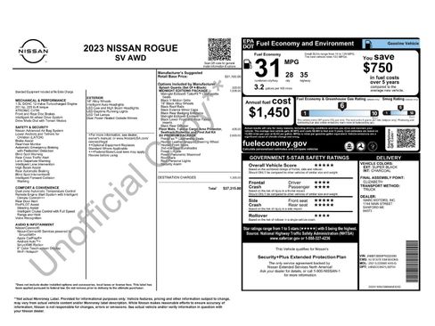Used 2023 Nissan Rogue SV w/ SV Premium B Package AWD/4WD image 17