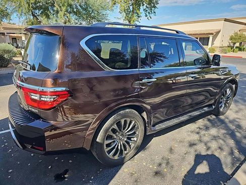 Used 2021 Nissan Armada Platinum w/ Captain's Chairs Package image 2