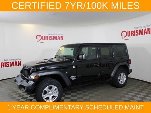 Used 2020 Jeep Wrangler Unlimited Sport S AWD/4WD image 3
