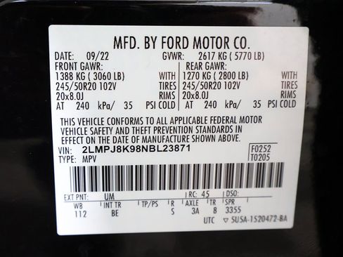 Used 2022 Lincoln Nautilus Reserve AWD/4WD image 60