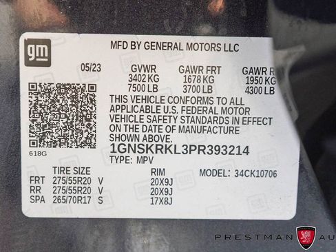 Used 2023 Chevrolet Tahoe RST w/ RST Performance Edition AWD/4WD image 51