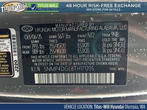 New 2026 Hyundai Santa Fe Limited AWD/4WD image 71