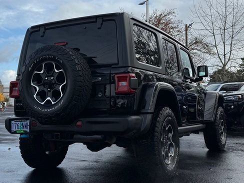 Used 2023 Jeep Wrangler Unlimited Rubicon 4xe w/ Steel Bumper Group image 5