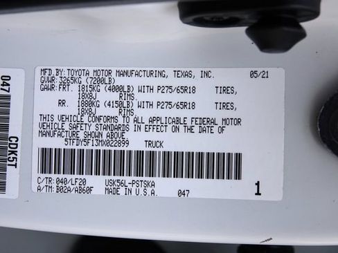 Used 2021 Toyota Tundra TRD Pro image 57