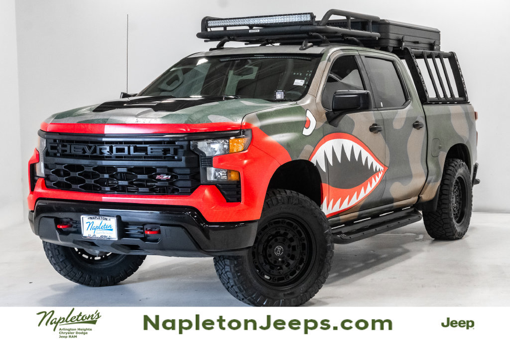 Used 2022 Chevrolet Silverado 1500 Custom Trail Boss AWD/4WD image 1
