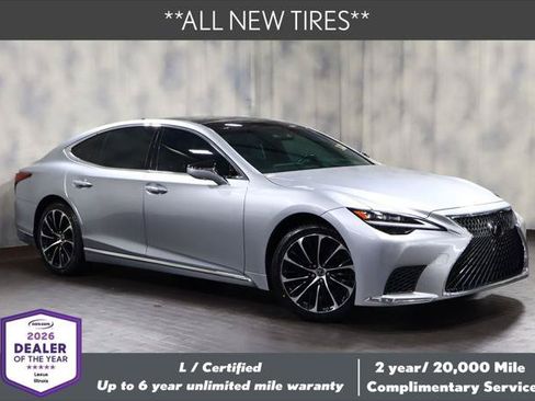Certified 2023 Lexus LS 500 AWD w/ Luxury Package image 1