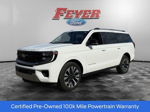 Certified 2025 Ford Expedition Max Platinum w/ Driver's Package AWD/4WD image 1